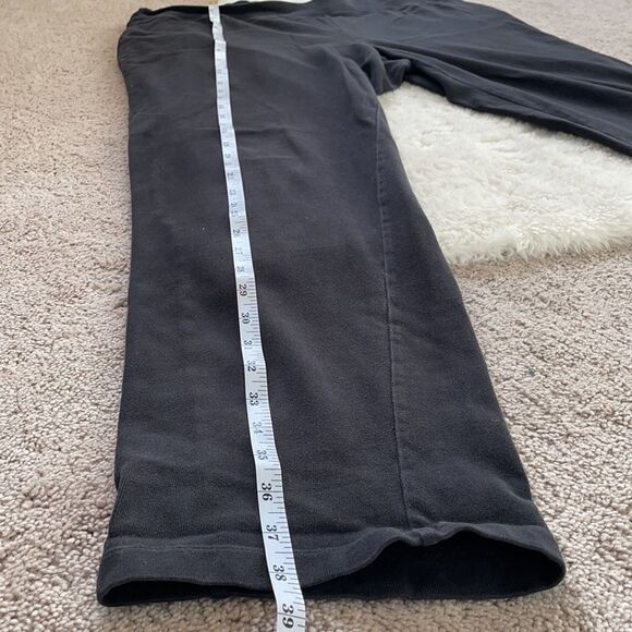 Eileen Fisher XL Black Straight Leg Lounger/Sweat Pants - Picture 6 of 6